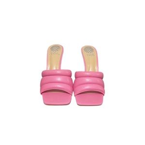 Vince Camuto Candriea Puffy Napa Heel Sachet Pink SZ 9